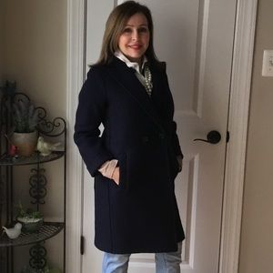 J.Crew Daphne Boiled wool Coat